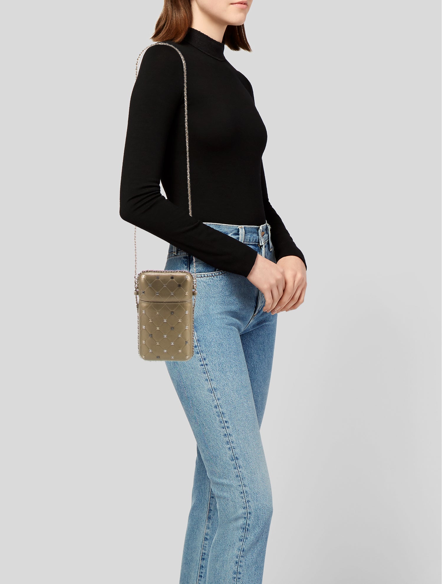 Chanel CC Chain-Around Phone Holder